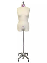 Dress Form Women Plus Size Half Body with Legs - Collapsible Shoulder