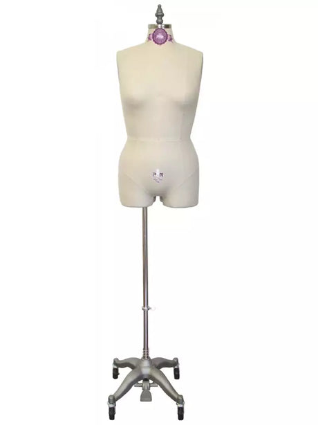 Dress Form Women Plus Size Half Body with Legs - Collapsible Shoulder