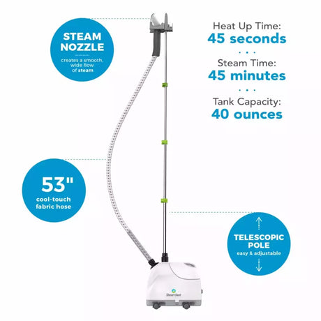 Fabric Steamer High-Performance Wrinkle Removal for Garments - SF-407
