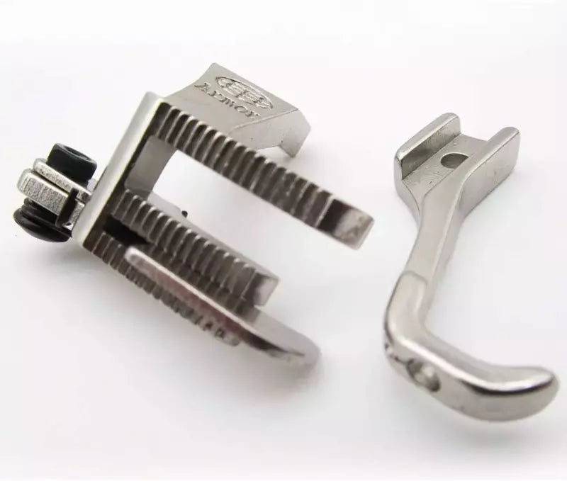 Topstitch Walking Presser Foot Right Edge Guide for Industrial Machines - 1/8"