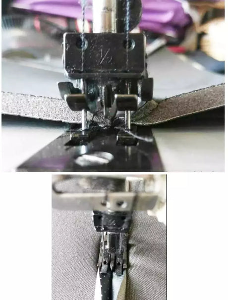 Double Needle Walking Presser Foot Center Guide for Industrial Sewing Machines - H02-0022A