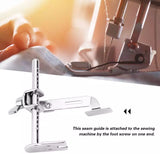 Seam Guide Adjustable Metal Precision for Industrial Single Needle Sewing Machine