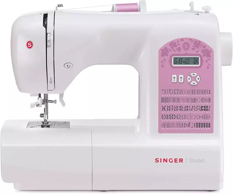 Singer 6699 Starlet Sewing Machine 100-Stitch LCD - Quilting & Buttonholes