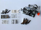 Presser Foot Kit Snap-On Versatility for High and Low Shank Sewing Machines - 8 Piece