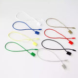 Hang Tag Nylon String Fastener Hook Ties - 7" Snap Lock