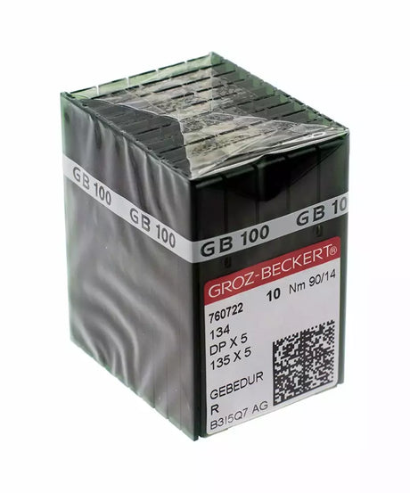 Sewing Machine Needles Groz-Beckert GEBEDUR Titanium Nitride Coated for Lockstitch - 134/DPX5/135X5