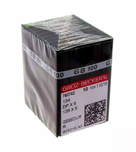 Sewing Machine Needles Groz-Beckert GEBEDUR Titanium Nitride Coated for Lockstitch - 134/DPX5/135X5