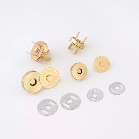 Magnetic Purse Snaps Durable Fasteners for Bags - 14mm & 18mm