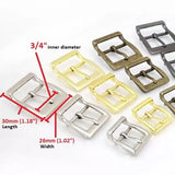 Center Bar Pin Metal Buckle Professional Hardware for Bags & Belts