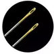 Magnetic Needle Case Gold Plated Sewing Needles - 12 Assorted Hand Needles