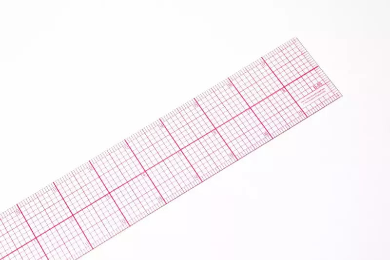 Graph Rulers Transparent Beveled Laminated for Ink Work - Assorted Sizes