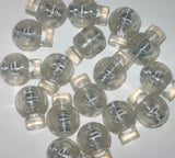 Cord Lock Plastic Ball Style Adjustable for Drawstrings - Assorted Colors