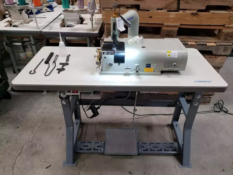 Skiving Machine Industrial Leather Skiving Machine with Table and Servo Motor - Consew DCS-S4