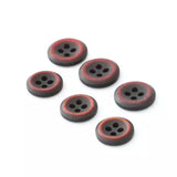 Resin Buttons Durable Stylized Sewing Buttons for Crafts & Garments - 18L/20L