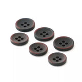 Resin Buttons Durable Stylized Sewing Buttons for Crafts & Garments - 18L/20L
