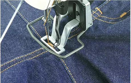Bartacking Industrial Sewing Machine Computer Controlled High-Speed for Heavy-Duty Sewing - JUKI LK-1900-C