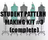 Pattern Making Kit Complete Student Kit for Fashion Design - Complete