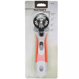 Rotary Cutter Decorative Edge 45mm Precision for Fabric, Paper & Crafts - Stainless Steel Blade