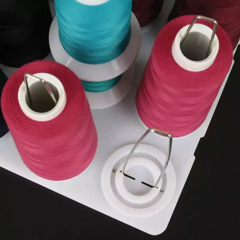 Cone Thread Tray Sturdy Storage for Serger Thread Spools - 25 to 50 Spools