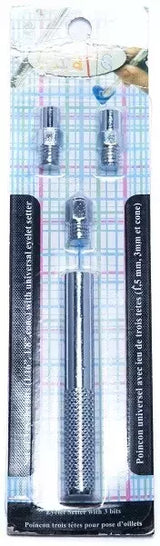 Eyelet Setter Tool Precision for Small Eyelets - 1/16" to 5/32"