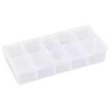 9 Compartment Polypropylene Storage Box - Chemical Resistant Organizer