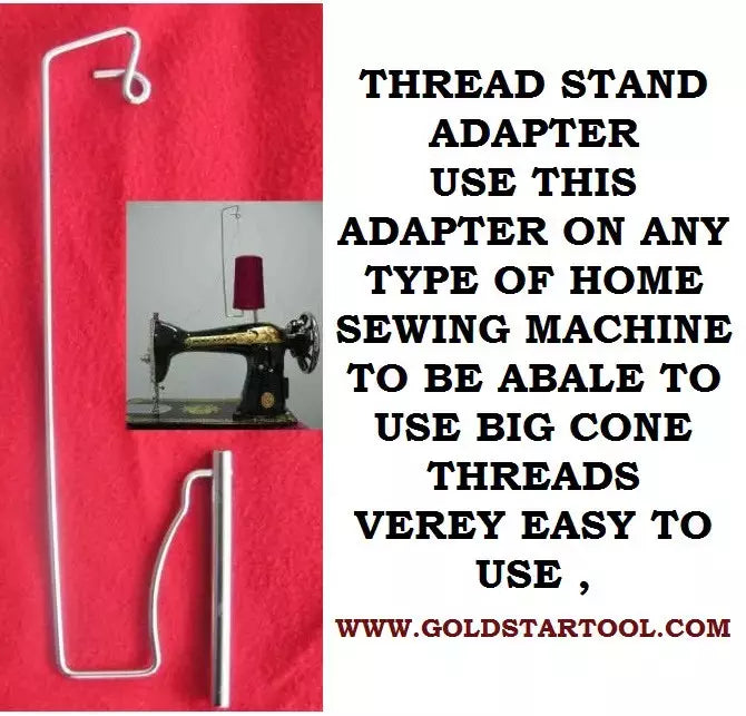 Thread Stand Adapter External Thread Convenience for Big Cone Spools - GS-1748
