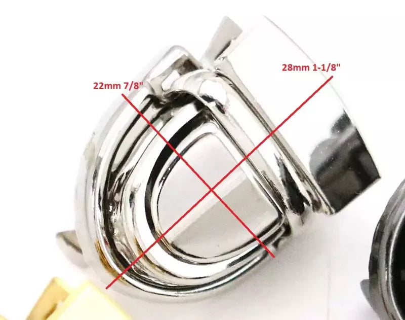 Baby Press Metal Lock Durable Bag Hardware - 7/8" x 1-1/8"