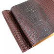 Faux Crocodile Vinyl Upholstery Fabric Glossy 54" Wide - By the Yard