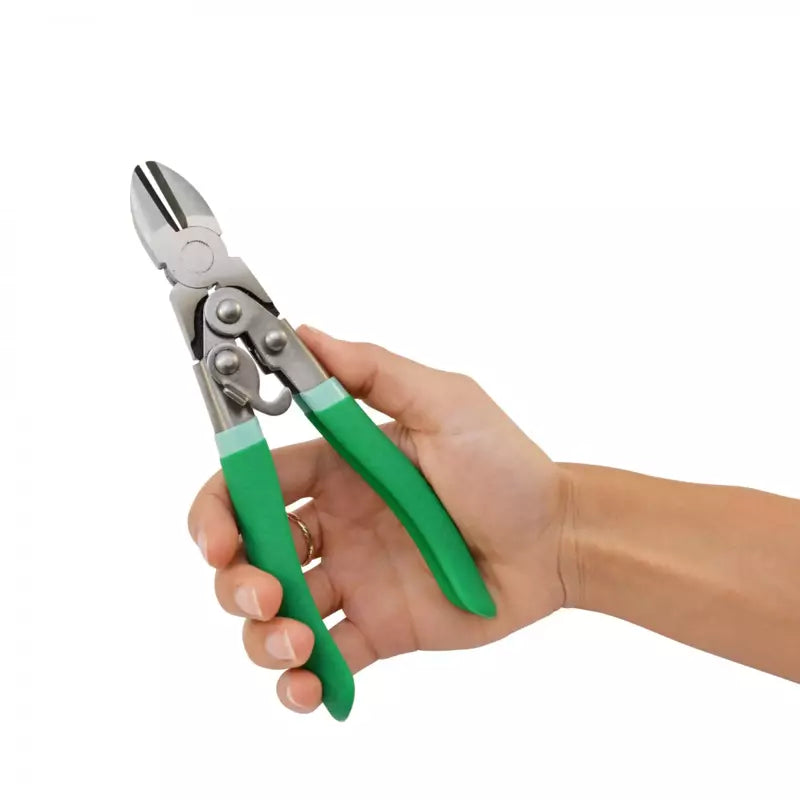 Compound Action Pliers Forged Steel Precision for Floral and Craft Work - 8 in