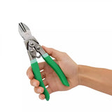 Compound Action Pliers Forged Steel Precision for Floral and Craft Work - 8 in