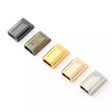 Zipper Stopper Alloy Metal Durable for Handbags and Jackets