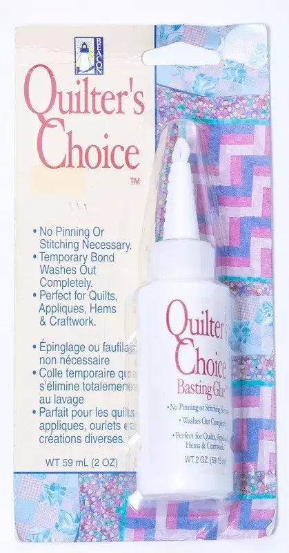 Basting Glue Temporary Fabric Adhesive for Quilting & Sewing - 2 oz