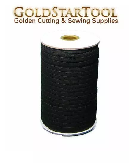 Braided Elastic Polyester Rubber Durable Sewing Elastic for Waistbands & Masks - 1/8" to 1/2"