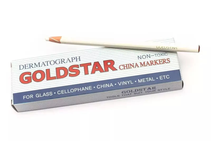 China Markers Peel-Off Grease Pencil for Fabric, Glass & Metal - 12 Pack
