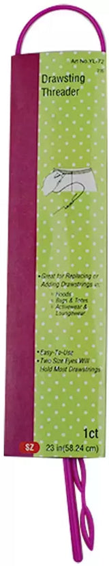 Drawstring Threader Flexible Plastic Lightweight for Bags & Activewear - 23 in