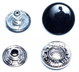 Spring Snaps Double Cap Durable Finish for Reversible Garments - 12.5mm / 15mm