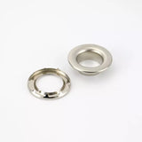 Rolled Rim Grommets Heavy-Duty with Spur Washers for Leather & Webbing - Size 1