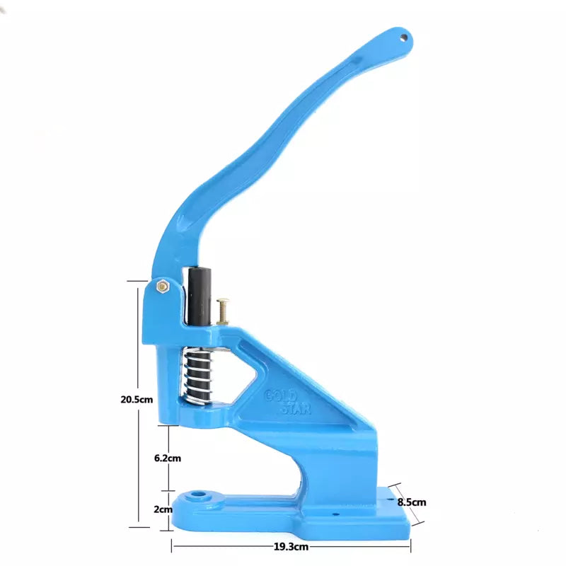 Heavy-Duty Press Machine Starter Kit for Rivets - 2mm Punch, 9mm Die Set