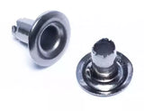 Small Eyelets Self-Backing Serrated for Crafts, Signs & Fabric - 1/16" to 1/4"