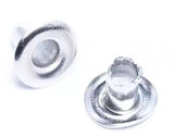 Small Eyelets Self-Backing Serrated for Crafts, Signs & Fabric - 1/16" to 1/4"