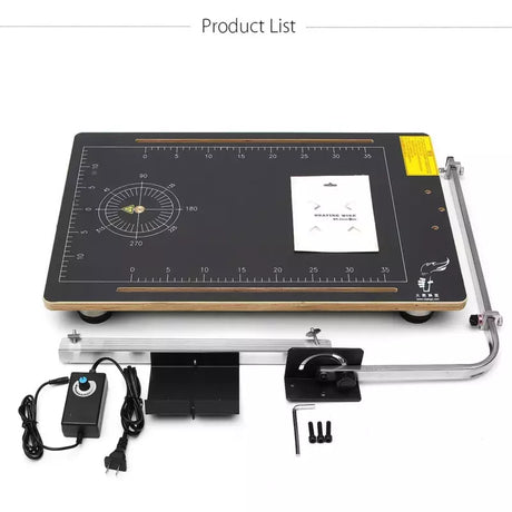 Hot Wire Foam Cutting Machine Adjustable Temperature for Styrofoam - 110V 30W