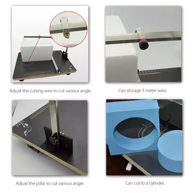 Hot Wire Foam Cutting Machine Adjustable Temperature for Styrofoam - 110V 30W