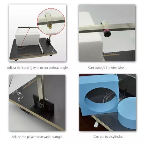 Hot Wire Foam Cutting Machine Adjustable Temperature for Styrofoam - 110V 30W