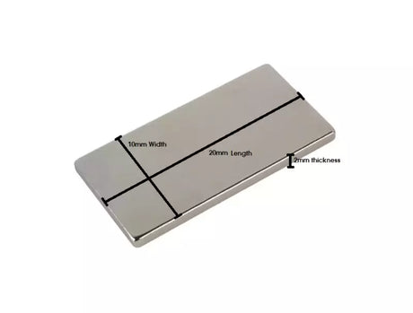Magnetic Snaps Invisible Square Bag Closure - 20mm x 10mm