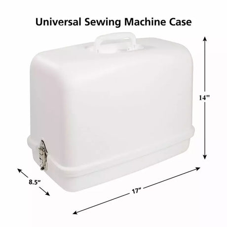 Sewing Machine Hard Carrying Case Impact-Resistant for Free-Arm Portables