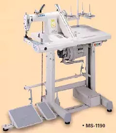 JUKI MS-1190 Double Chain Stitch Industrial Sewing Machine - Feed-Off-Arm