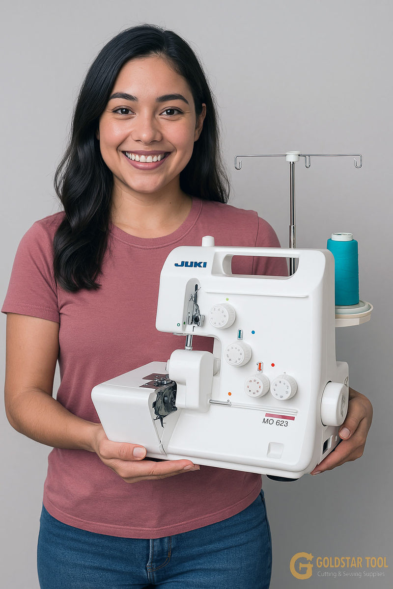Serger Juki MO-623 2/3-Thread Overlock with Rolled Hem