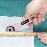 Rotary Cutter 28mm Tungsten Steel Blade for Precision Cutting - KAI #5028