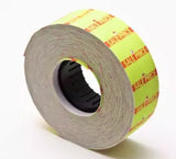 2-Line Price Labels Compatible with MX-6000 Label Gun - 10,000 Count