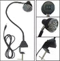LED Task Light Gooseneck 110V with C-Clamp - 28 LEDs